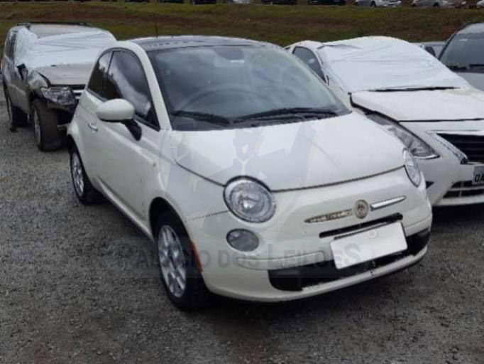 LOTE 017 - FIAT 500 CULT DUALOGIC 1.4 FLEX 1314