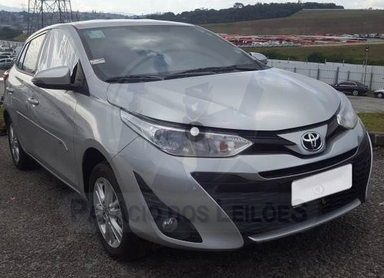 LOTE 034 - TOYOTA YARIS XL CVT 1.3 16V FLEX 1819