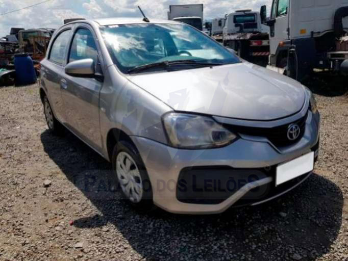 LOTE 015 - TOYOTA ETIOS X 1.3 16V DUAL VVT FLEX