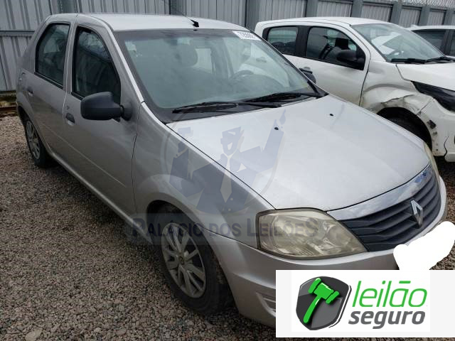 LOTE OO1 - RENAULT/LOGAN AUTENTIQUE 1.0 16V HI-FLEX 2010