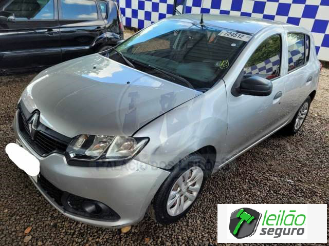 LOTE 009  RENAULT/SANDERO AUTENTIQUE 1.0 16V HI-POWER 2016