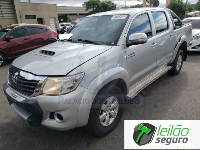 LOTE 026 TOYOTA/HILUX CD SRV 3.0 D-4D TURBO