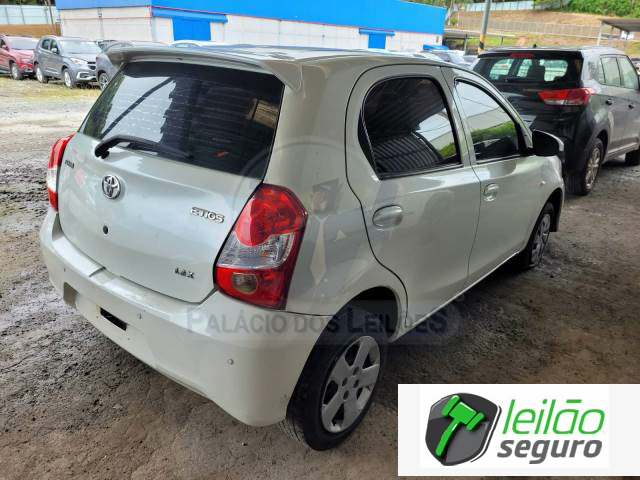 LOTE 036 TOYOTA/ETIOS X AT 1.3 16V DUAL VVT-I