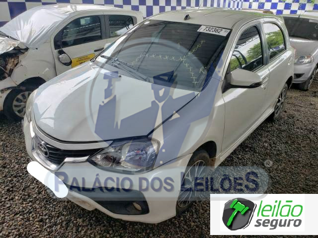 LOTE 020 TOYOTA/ETIOS PLATINUM AT 1.5 16V DUAL VVT-I