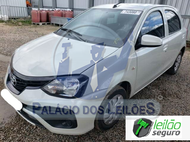 LOTE 016 TOYOTA/ETIOS X AT 1.3 16V DUAL VVT-I