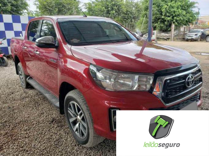 LOTE 009  TOYOTA HILUX CD 2018